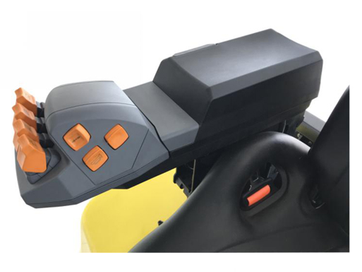 apoio de braço com controles